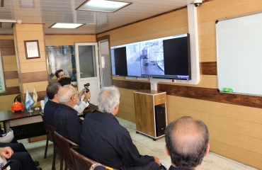 افتتاح سیستم نظارتی دوربین کارخانه