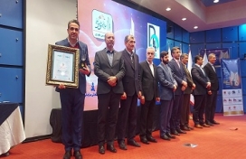 کسب تندیس بلورین جایزه ملی تعالی سازمانی